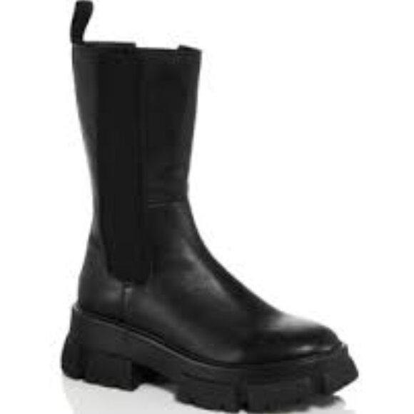 AQUA Women's Jessy Pull On Booties  Black Size - 8 - Picture 1 of 12
